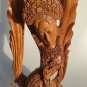 XL 25" Beautiful Grade A HandCarved Wood Sculpture Balinese Art Dancing Sri 62Cm