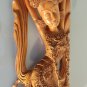 XL 25" Beautiful Grade A HandCarved Wood Sculpture Balinese Art Dancing Sri 62Cm