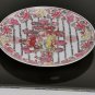 Antique Qianlong Imperial Make Mark Old Chinese Fisherman Enamel Painted Plate