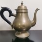 Gorgeous Vintage Brass Teapot Coffee Pot Middle Eastern Rare