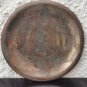 Old Antique Etched Brass Egypt Collector Plate Middle Eastern Art Wall Hanging