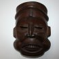 Large God Daikoku Samurai Japanese Noh Kagura Buddha Mask Home Decor Rare 11"