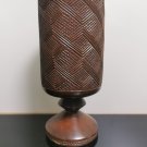 Antique Hand Carved Wooden Kuba Palm Wine Large Goblet Cup Congo Africa
