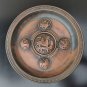 Vintage 70 Soviet USSR Copper Wall Tray Plaque Dmitrievsky Cathedral in Vladimir