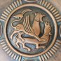 Vintage 70 Soviet USSR Copper Wall Tray Plaque Dmitrievsky Cathedral in Vladimir