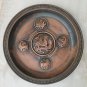 Vintage 70 Soviet USSR Copper Wall Tray Plaque Dmitrievsky Cathedral in Vladimir