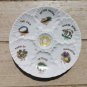 Made in Israel by Eckstein Porcelain Passover Tray Plate Judaica Holy Land Rare