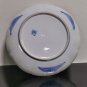 Antique Handpainted Blue Gold Chinese / Japanese Porcelain Pottery  Bowl Plate