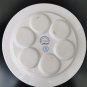 Porcelain Eckstein Passover Tray Plate Judaica Jerusalem Gold Hand Painted Rare