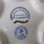 Porcelain Eckstein Passover Tray Plate Judaica Jerusalem Gold Hand Painted Rare