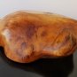 Wabi Sabi Style Natural Moroccan Tuya Burn Wood Bowl Hand Carved Home Decor Rare