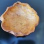 Wabi Sabi Style Natural Moroccan Tuya Burn Wood Bowl Hand Carved Home Decor Rare