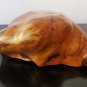 Wabi Sabi Style Natural Moroccan Tuya Burn Wood Bowl Hand Carved Home Decor Rare