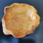 Wabi Sabi Style Natural Moroccan Tuya Burn Wood Bowl Hand Carved Home Decor Rare