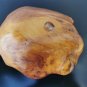 Wabi Sabi Style Natural Moroccan Tuya Burn Wood Bowl Hand Carved Home Decor Rare