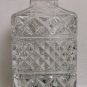 Bohemia Large Heavy Squarish Whisky Decanter Very Thick Glass 2Kg