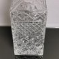 Bohemia Large Heavy Squarish Whisky Decanter Very Thick Glass 2Kg