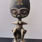 Ethnic African Tribal Primitive Akuaba Doll Ivory Coast IGBO Tribe Ghana