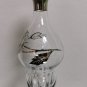 Vintage Bohemia Hand Made Crystalex Glass Decanter Czech Republic Rare