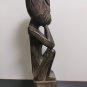 Large 17" Antique Primitive African Tribal Wooden Istukan Figurine Hand Carved