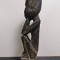 Large 17" Antique Primitive African Tribal Wooden Istukan Figurine Hand Carved