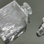 Vintage Square Edinburgh Clear Crystal  Glass Cut Decanter