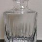 Vintage Square Edinburgh Clear Crystal  Glass Cut Decanter