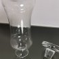 Vintage Clear Crystal Glass Large Stopper Wine Decanter from Belgium