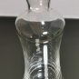 Vintage Clear Crystal Glass Large Stopper Wine Decanter from Belgium