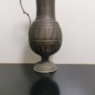 Old Antique Copper Pitcher Jug with Decorative Brass Handle Middle East 32cm