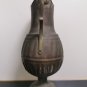 Old Antique Copper Pitcher Jug with Decorative Brass Handle Middle East 32cm