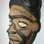 Old Antique Wooden Fine Punu Shaman Mask from Gabon Tribal Art African Rare 27cm