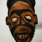 Old Antique Wooden Fine Punu Shaman Mask from Gabon Tribal Art African Rare 27cm
