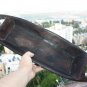 Antique Hand Carved Cherry Wood Dough Bowl Primitive Trencher Farm Rustic Decor