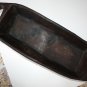 Antique Hand Carved Cherry Wood Dough Bowl Primitive Trencher Farm Rustic Decor