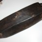 Antique Hand Carved Cherry Wood Dough Bowl Primitive Trencher Farm Rustic Decor