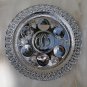 Vintage Silver Plated Passover Tray Plate Judaica Jerusalem Holy Land