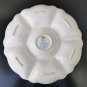 Vintage Porcelain Gold Hand Painted Passover Tray Plate Judaica Made in Israel