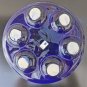 Vintage Porcelain Kfar Menachem KM Passover Tray Plate Judaica Hand Decorated