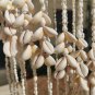 Spiral Cascading Shell Wind Chime Awesome African Tribal Hand Work Collectible