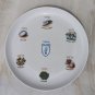 Porcelain Eckstein Passover Tray Plate IDF Hativat Barak Judaica Israel