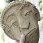 Two Sided Fun and Sad Wooden Mask Wood Art Wall Hanging Home Decor Hand Carved