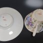 Tea Cup and Saucer Lomonosov Imperial Porcelain LFZ Blue Flowers Hand Paint