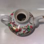 Russian USSR Lomonosv Porcelain Tea Pot with Gold Rooster Design LFZ no Lid