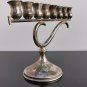 Vintage 925 Sterling Silver Hadad Handmade in Israel Judaica Hanukkah Menorah