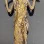 Old Vintage Bronze African Art Figurine Statue from Upper Volta - Burkina Faso