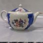 Rare USSR Polonne Porcelain Teapot Gardner Style 53-57 Hand Painted Flowers
