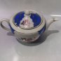 Rare USSR Polonne Porcelain Teapot Gardner Style 53-57 Hand Painted Flowers