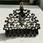 An Italian Bronze Hanukkah Lamp, probably 18th century Wall Hanging Menorah