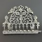 Antique Solid Bronze Hanukkah Lamp Menorah North Africa c.18th